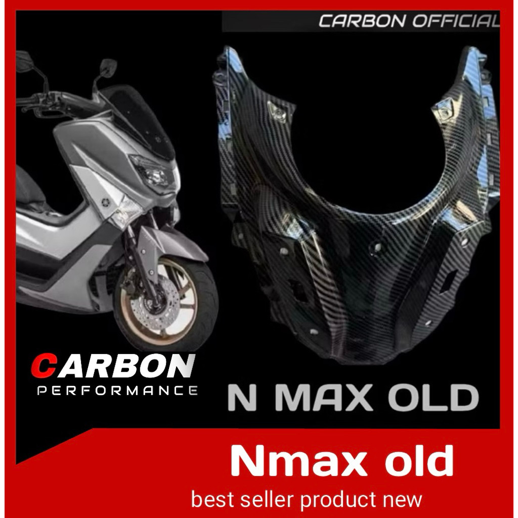 KATLENSHOP Cover Whinsield Nmax Old Carbon Cover Dasi Nmax Old Carbon