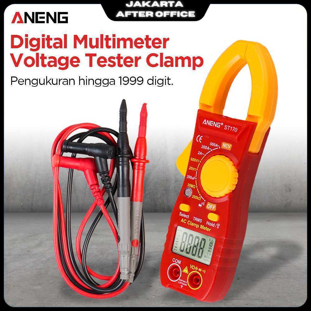 ANENG Digital Multimeter Tang Ampere Voltage NCV Tester Clamp - ST170