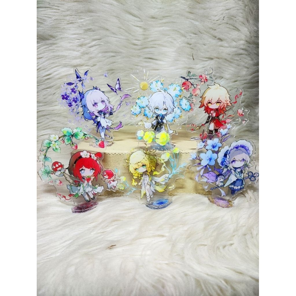 Honkai Star Rail / Standee Mini / Hsr / Amphoreus / Chrysos Heirs / Garden / Flower / Phainon / Cast