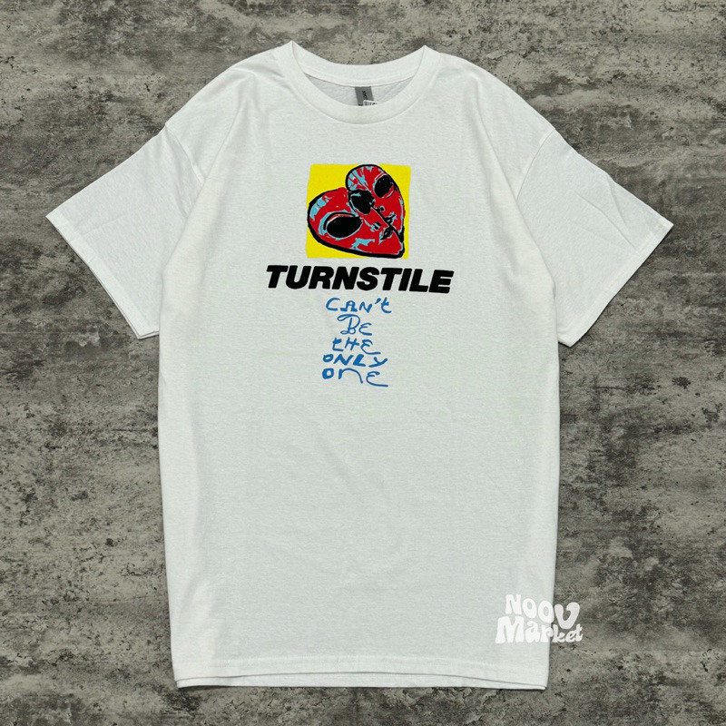 (COD) TURNSTILE - ONLY ONE HEART TSHIRT - WHITE | OFFICIAL MERCHANDISE