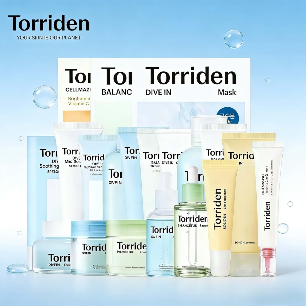 Torriden DIVE IN Toner Low Molecular Hyaluronic Acid TORRIDEN Dive In Serum for Moisture Glow DIVE I