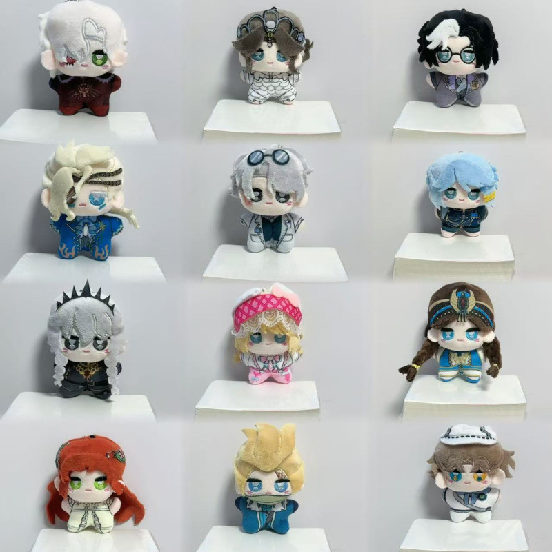 New Identity V Plush Doll Toy 10CM Cartoon Cute Soft Red Knight Ghost Sail Plush Doll Toys Game Peri