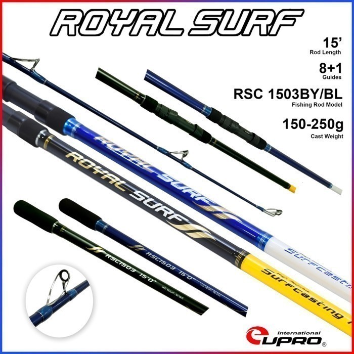 JORAN EUPRO ROYAL SURF RSC1503 BL-BY SPIN SURF FISHING -