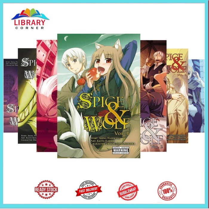 Manga Spice and Wolf (16 book series)