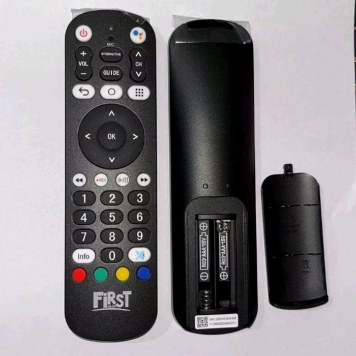 PROMO  REMOTE STB Android tv 4K support Bluetooth+voice google assistant - pcb hitam
