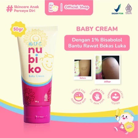 NUBIKO BABY CREAM | KRIM PENGHILANG BEKAS LUKA BAYI