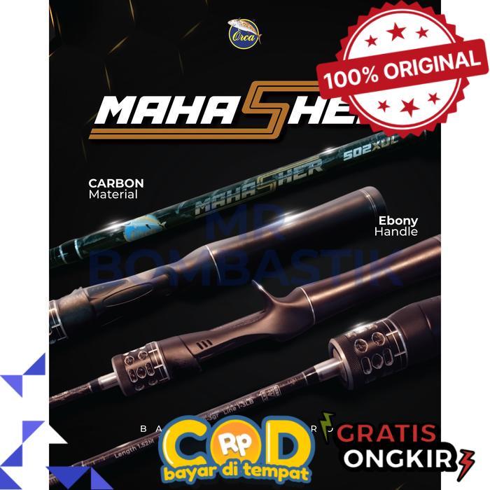 Joran Orca Mahasher Baitcasting Fuji 502UL dan 502XUL - 502XUL -bomb