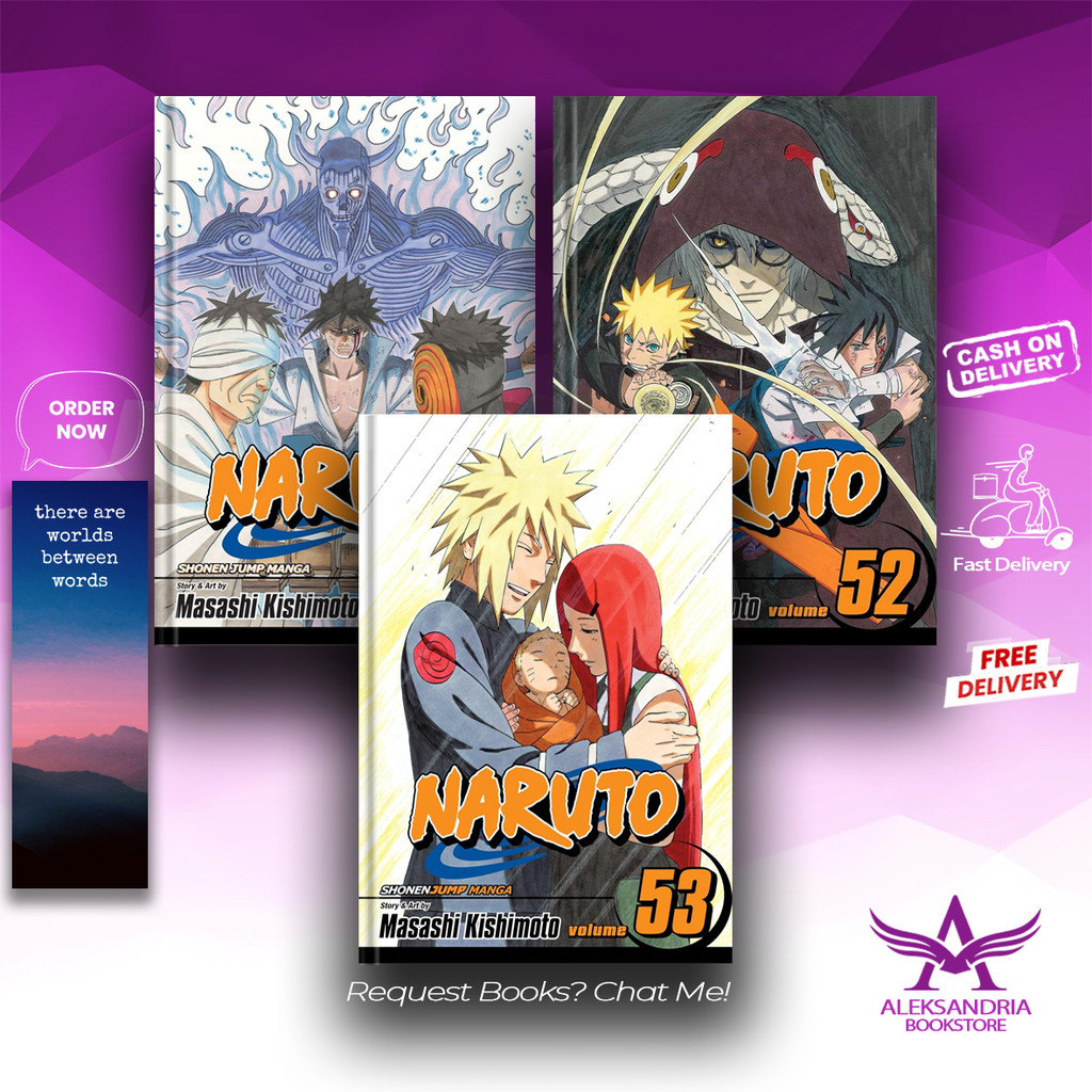 Komik/Manga Naruto (Vol. 51 - Vol. 72 Manga Series) (English Version)