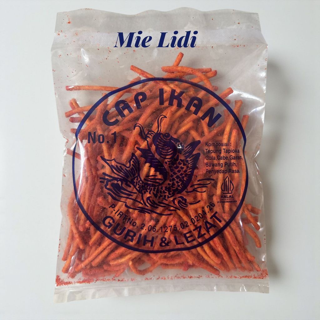 KERUPUK CAP IKAN SNACK MIE LIDI / MIE RAPUH / SAYUR / KERIPIK UBI / OPAK (HALAL)