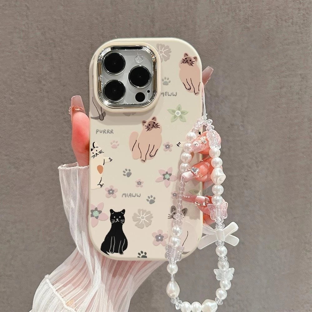 case iPhone 13 Casing ponsel cinta ungu gradien untuk iPhone11 IP11PROMAX IP12 IP13 IP14 IP15 IP16 I