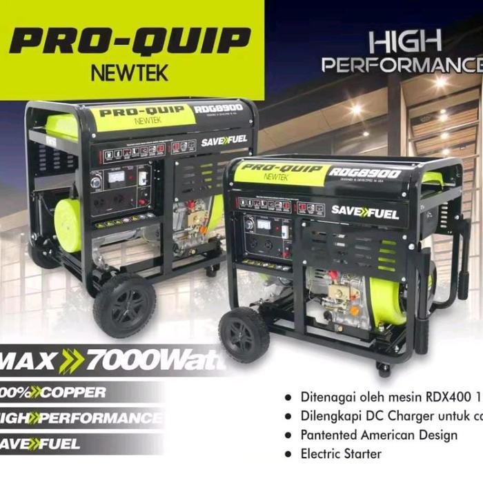 Genset 7000W diesel solar proquip