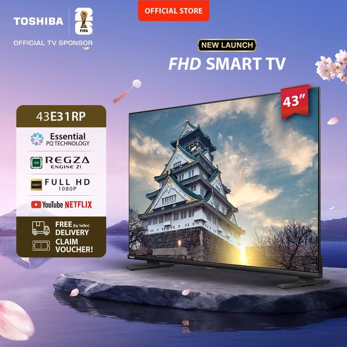 [FHD Smart TV] [KHUSUS ONLINE] Toshiba TV NEW 43" FHD Smart TV - WIFI Netflix Disney+ Youtube Dolby 