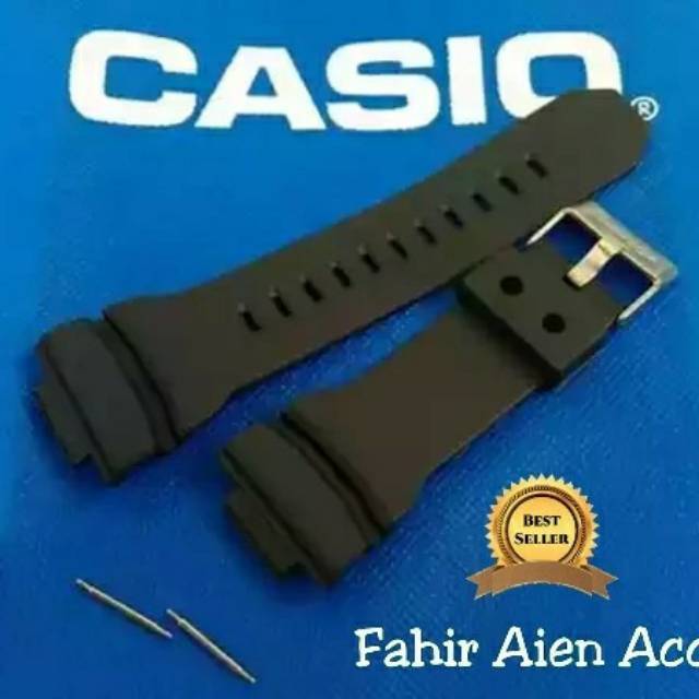 Strap Tali Jam Tangan Casio G-Shock GA-201 GA201 GA 201 FREE 2 PEN