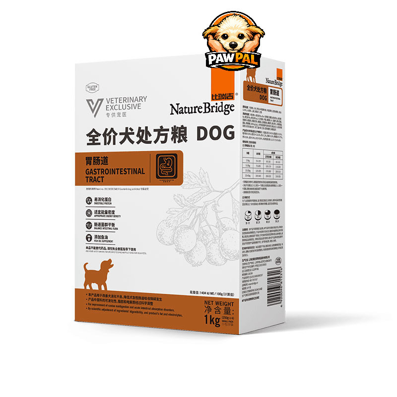 NATURE BRIDGE Dog Vet Gastrointestinal Tract  1Kg