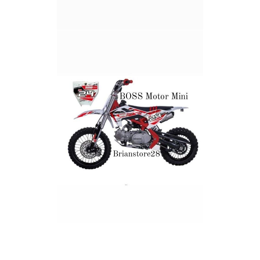 MOTOR MINI TRAIL HUSQY 110cc// MOTOR BENSIN ANAK