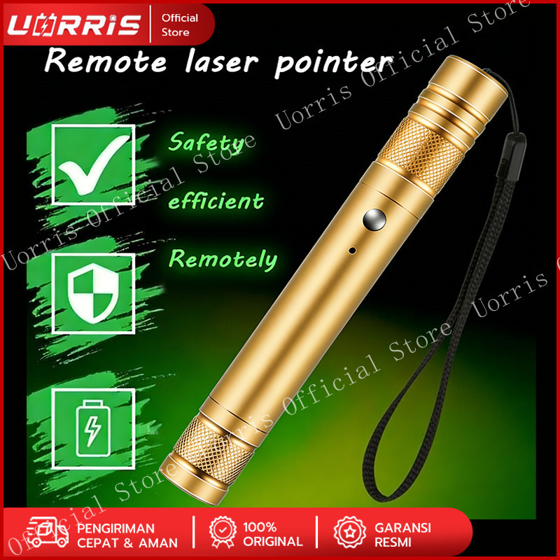 Laser Penunjuk Pointer Hijau 303 Jarak Jauh / Green Laser Pointer 303A