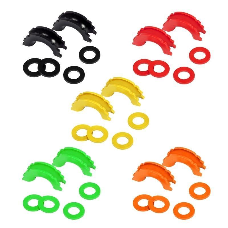02DE RingShackle Isolator set Ring Isolator & Washers Dring Cover for 34 Shackle