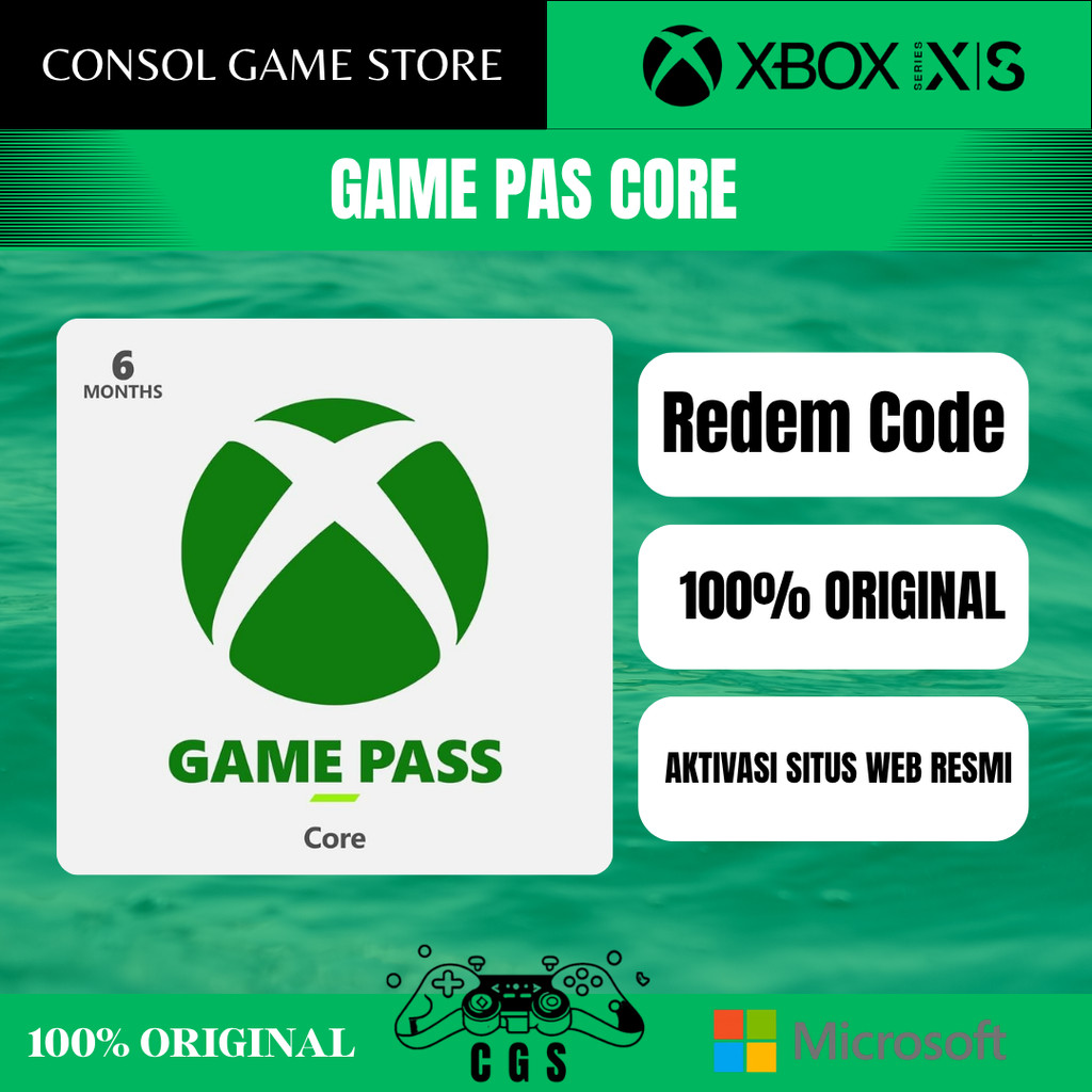 Xbox Game Pass Core 6 -12 Month for Xbox