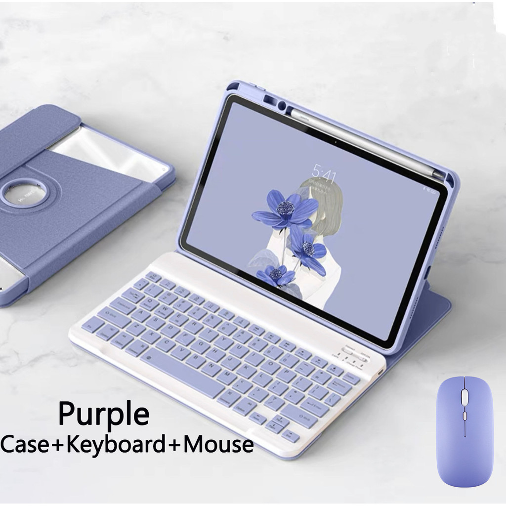 Case Huawei MatePad 11.5 SE 11‘ 11.5‘ 720° Rotation Case Huawei MatePad 11.5 S with Keyboard Mouse C