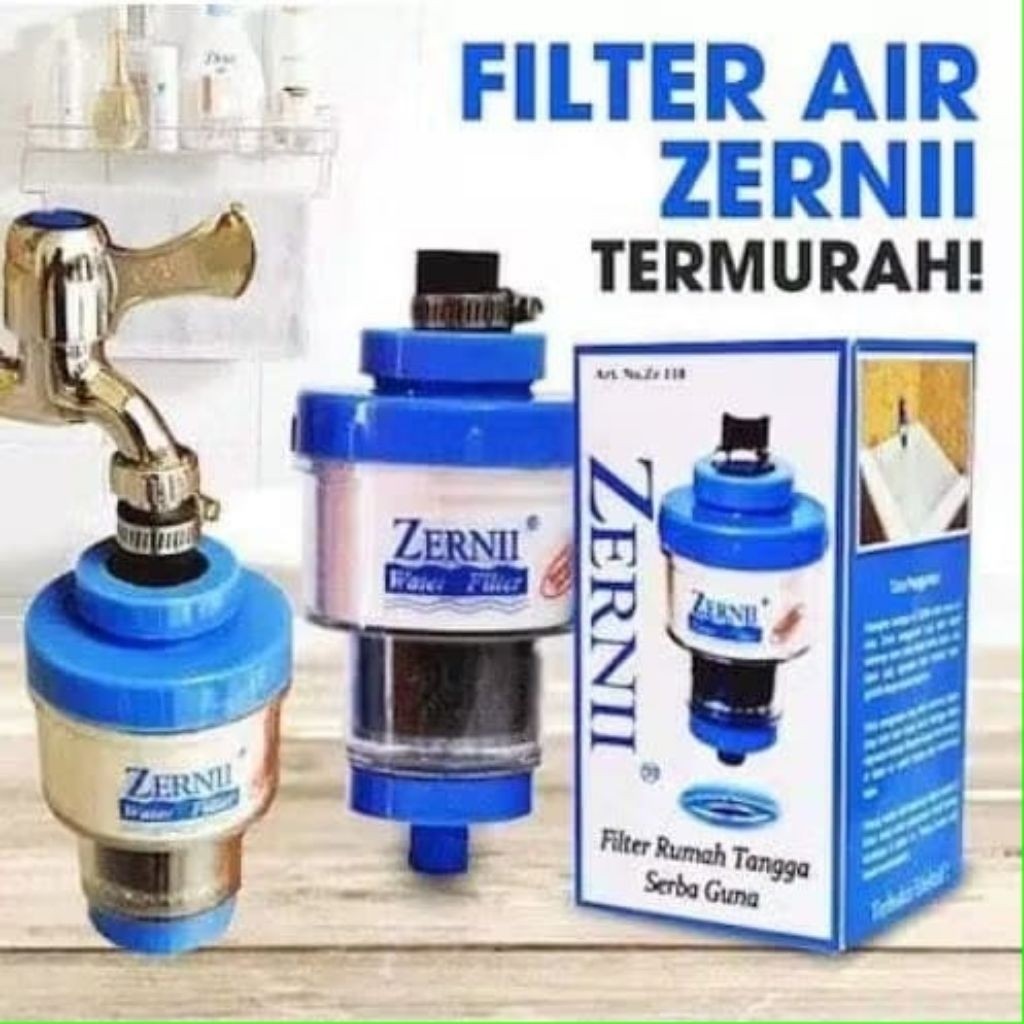 Alat Penjernih Air Zernii Water Filter Saringan Air Filter Air Saringan Kran Air Penyaring Air