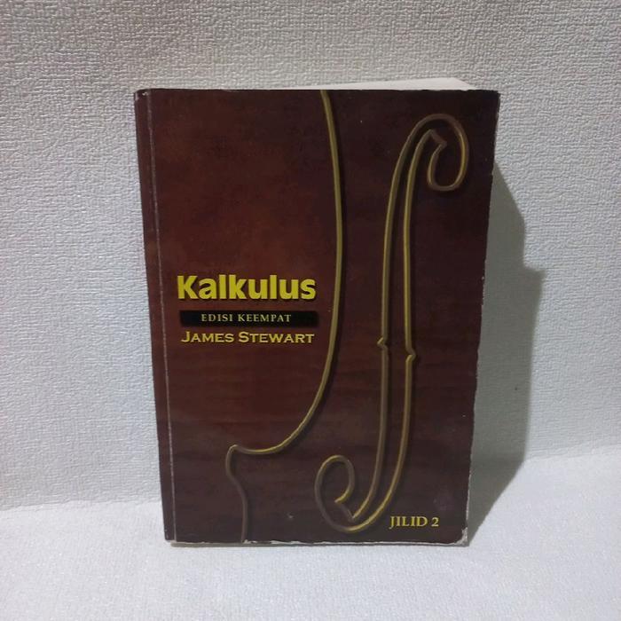 Buku Kalkulus James Stewart edisi keempat original