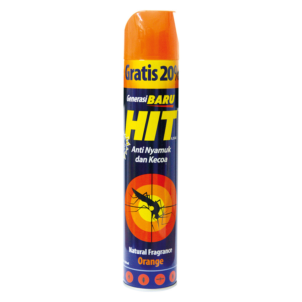 HIT AEROSOL ORANGE 600ML