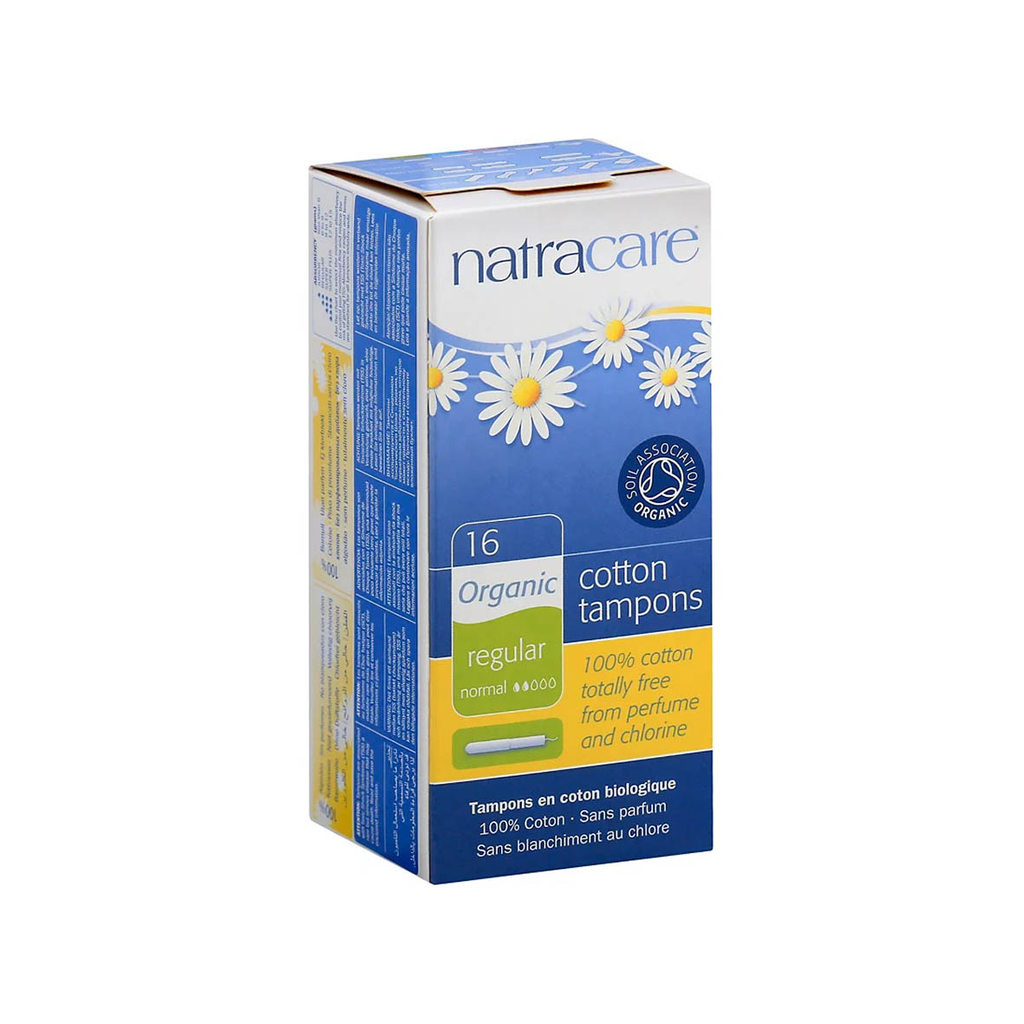 NATRACARE COTTON TAMPONS 16S