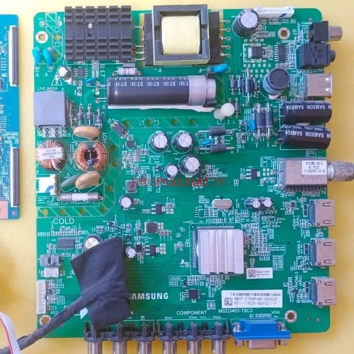 UA43K5005AK - Mb - Mainboard - Motherboard - Mobo - Micom - Modul - Mesin Tv LED Samsung UA43K5005AK