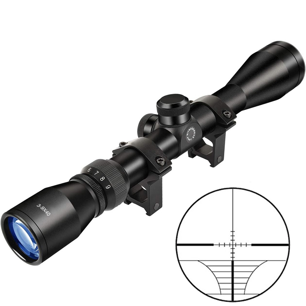 39X40  Deer Air Scope Wire Rangefinder Reticle Crossbow Mil Dot Reticle Scopes Optical Sights