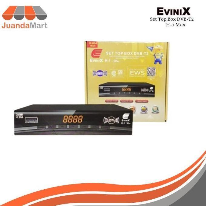 Set top box Evinix H1 New DVB T2 DVB C - Kabel RCA