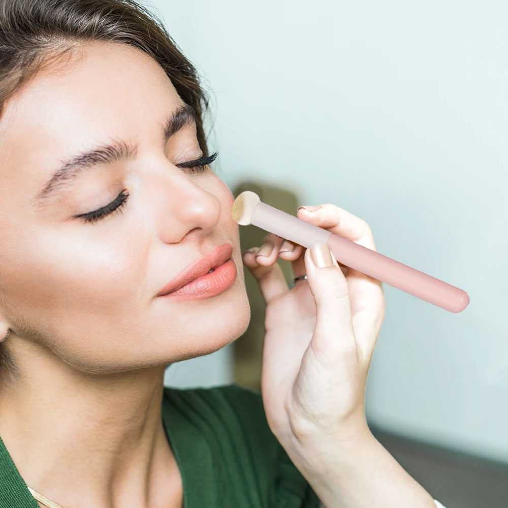 Haibinsuo Kuas Make Up Concealer Lipstick Multifungsi Blending Sponge - HB719 - APRIL26