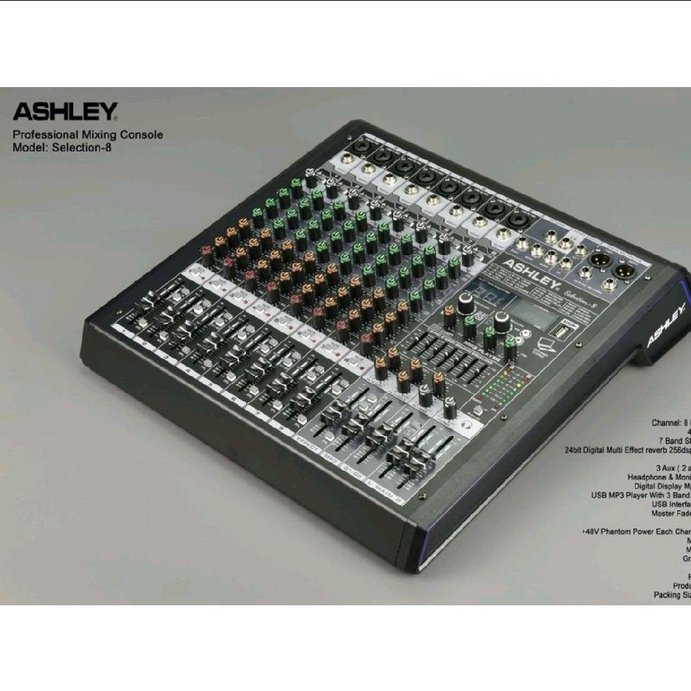 Mixer Ashley Selection-8 (8 Channel)