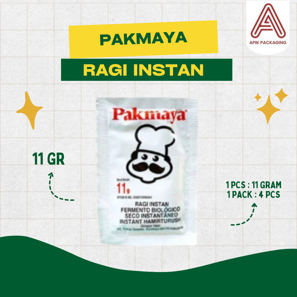 PAKMAYA RAGI INSTAN MINI SACHET 11G