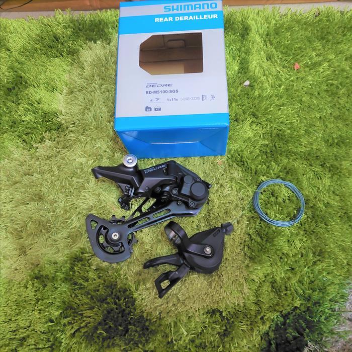 RD SHIFTER SHIMANO DEORE M5100 PAKETAN 11 SPEED