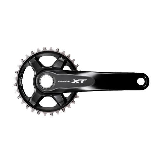 CRANK HT2 SHIMANO DEORE XT SINGLE M8000 - TANPA BB, 32T