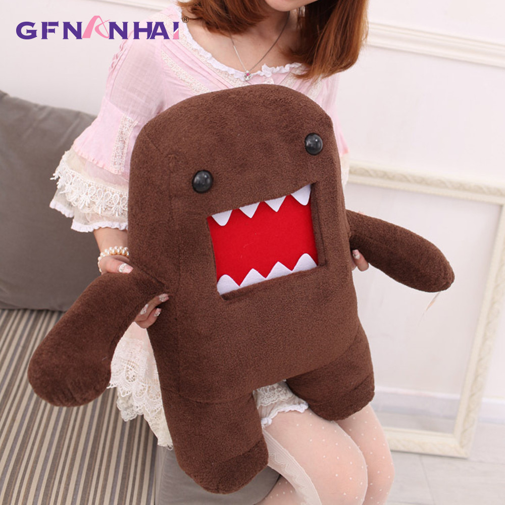 1pc 32/42CM Japan Domo Kun Creative Kawaii Plush Toys Domokun Cartoon Plush Stuffed Doll Baby Infant