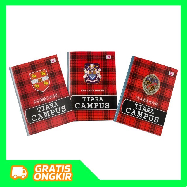Buku Tulis Tiara Campus AA 100 Lembar  Tiara Campus 100 Lembar Ukuran Kwarto ATK Alat Tulis Kantor B