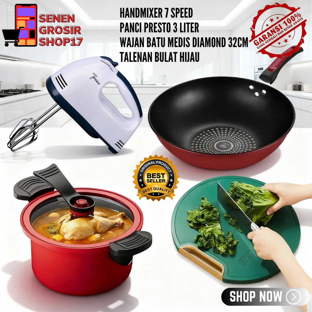 SN X TOKO MAMA GIGI COD [ WAJAN BATU MEDIS, PANCI PRESTO, MIXER, TALENAN ]