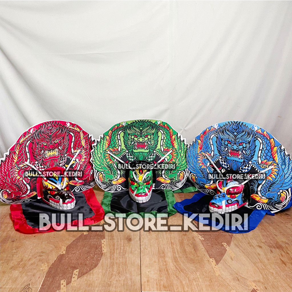 ASLI JAWA Barongan Anak Spons Jumbo Devil Naga Pedang Premium