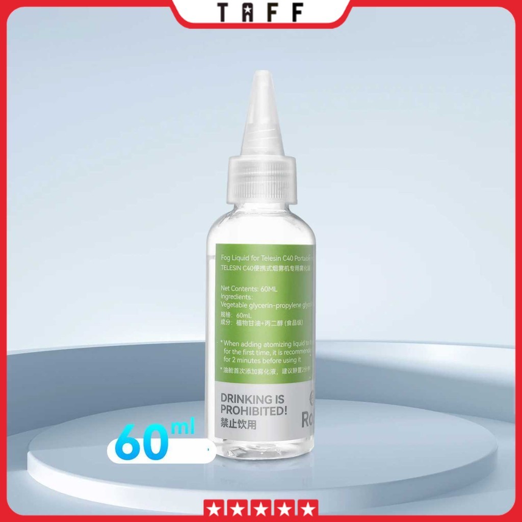 TELESIN C40 Cairan Pembuat Kabut Mist Fog Liquid 60ml - S7-AL-01