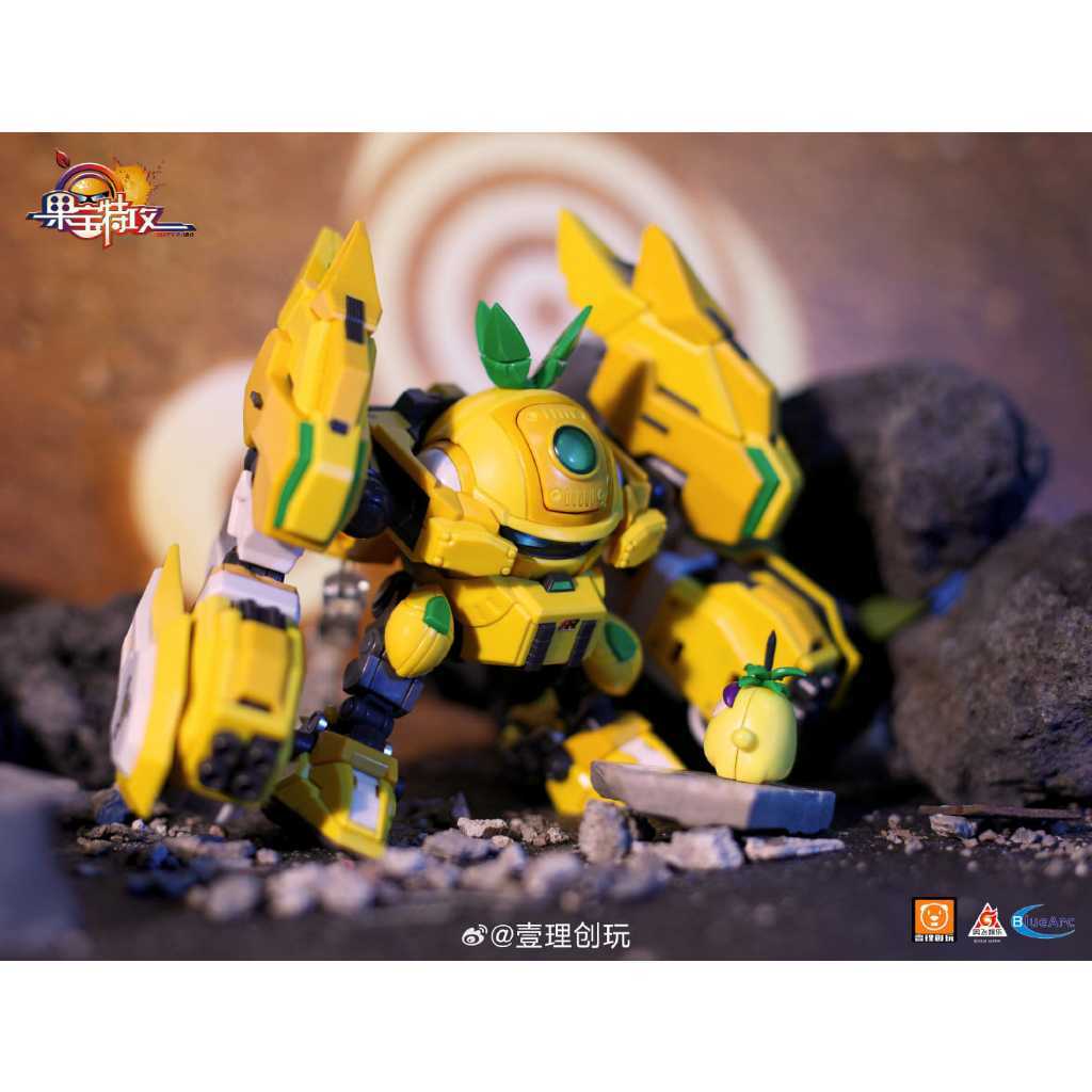 Model kit FR-01 Yilichuangwan Fruity Robo Pineapple Slasher Plamo