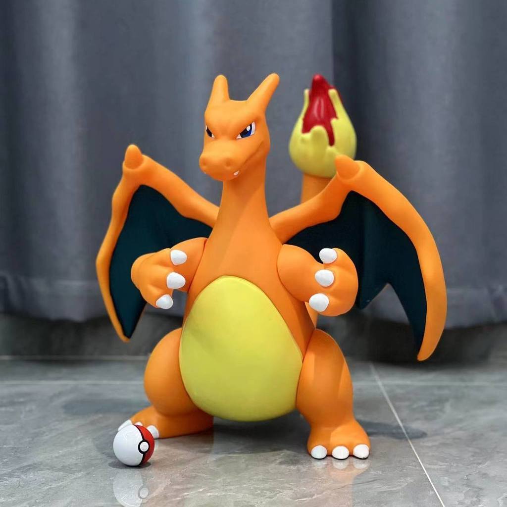 Pokemon 1:1 Large Figure Collection armander Eevee Ibrahimovic Porkby Squirtle Raiu Action Figure Do