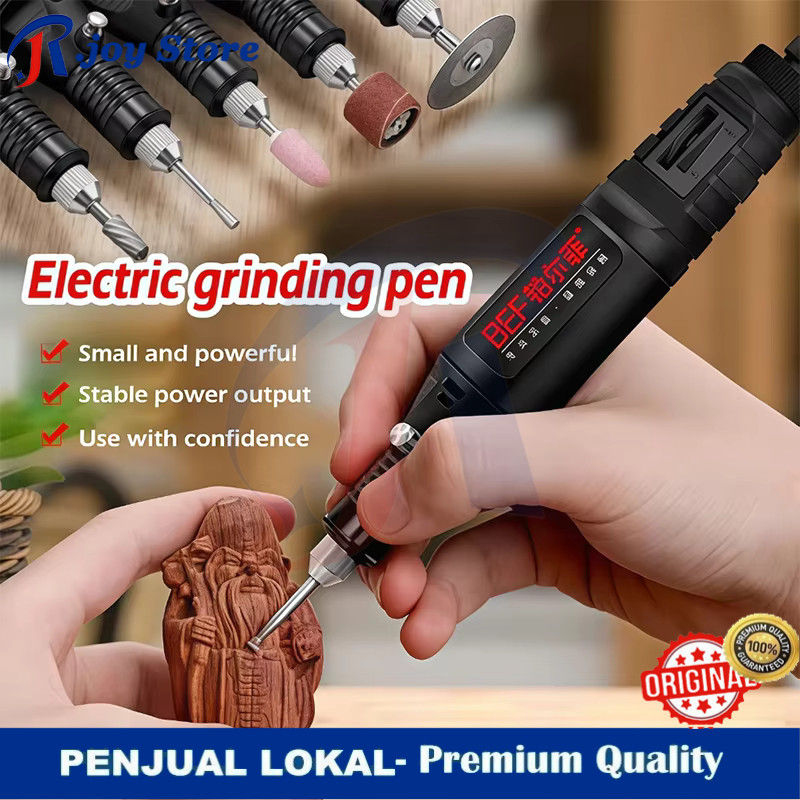 Bor Mini Listrik 12V DC 15000 RPM R.joy - Mini Drill Gerinda Elektrik Alat Ukir Kayu