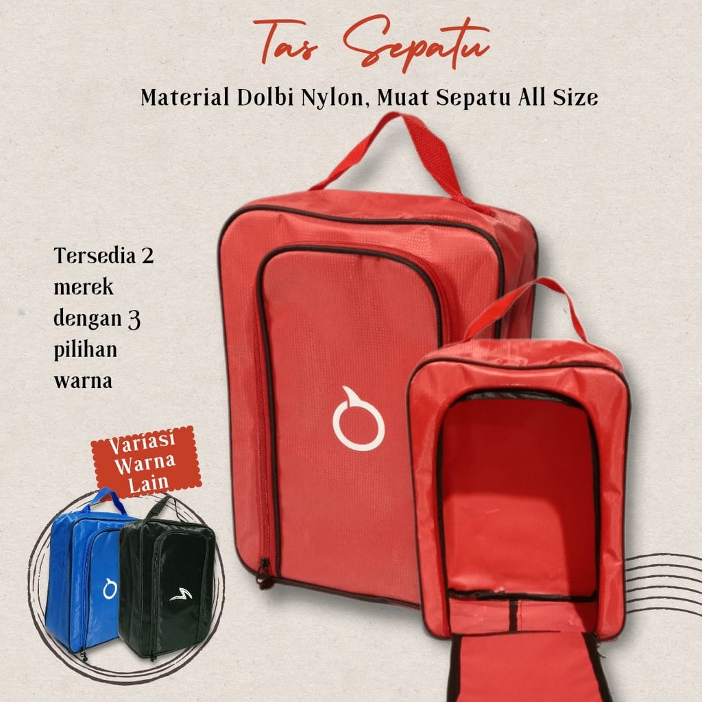 TAS SEPATU WATERPROOF  pouch travel SPECS / tas sendal sepatu / shoes