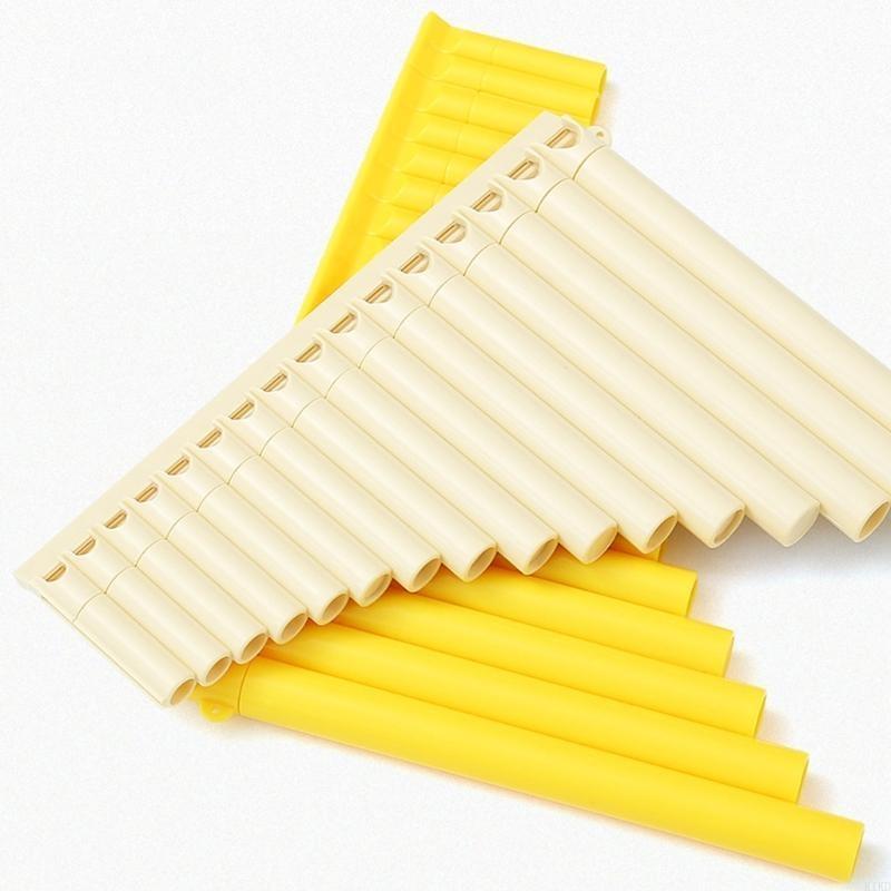 K1KD Beginner's C Pan Flute Traditional Musical Instrument Student Practice Flute