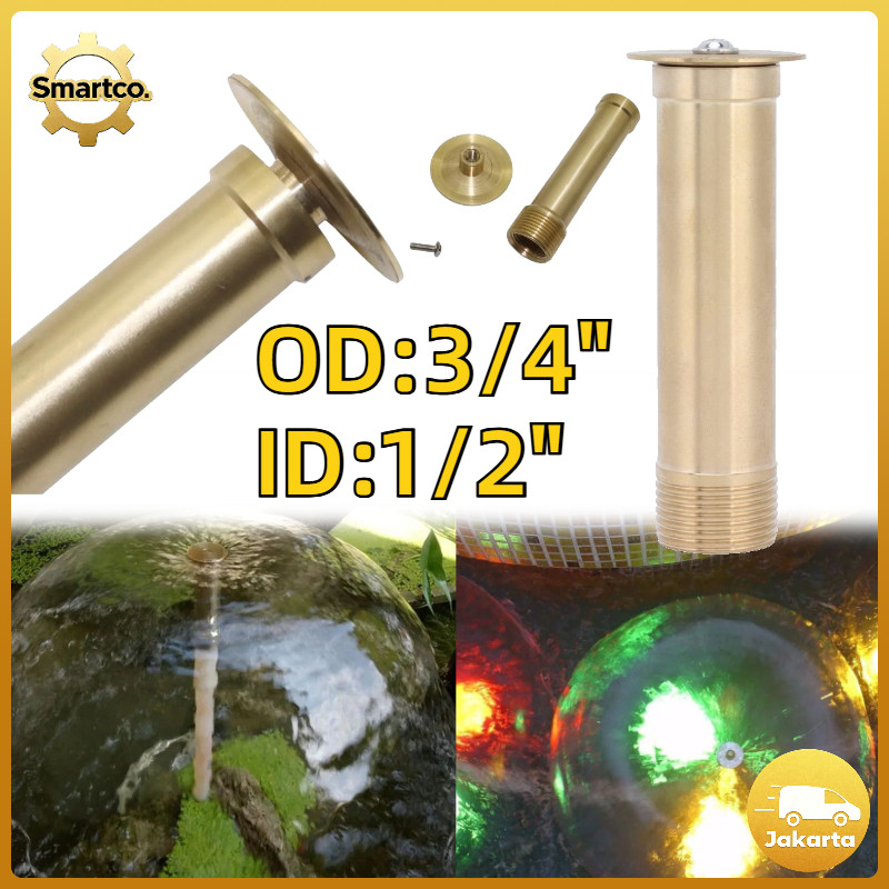 Fountain Pond Nozzle Kepala Nozzle Sprinkler Adjustable Nosel Air Mancur Kolam Model Payung / Jamur