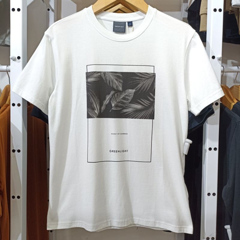 Dijamin 100%  GREENLIGHT - KAOS PRIA TANGAN PENDEK SLIM FIT ORIGINAL GREENLIGHT