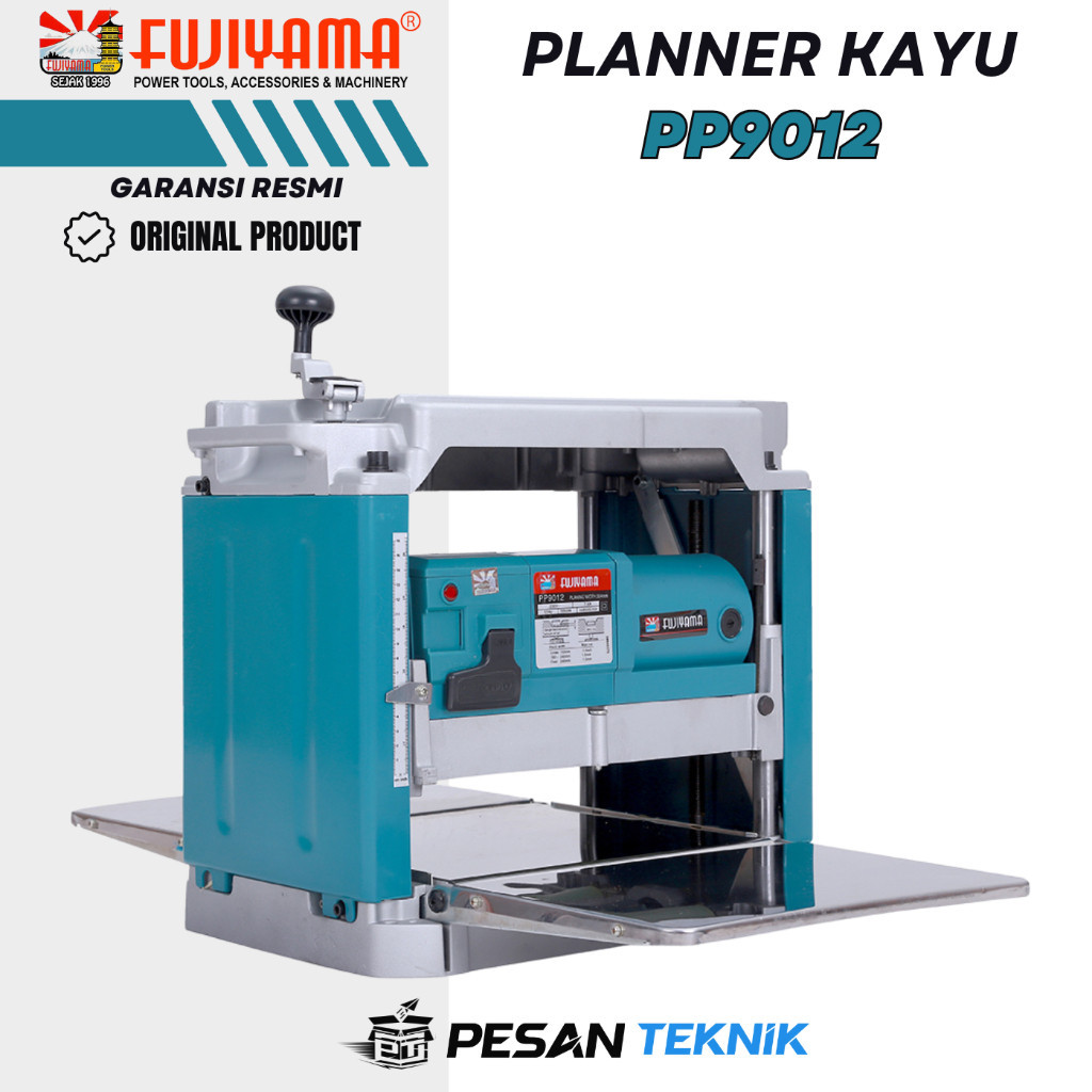 Mesin Serut Kayu Mesin Planner Duduk Fujiyama PP9012