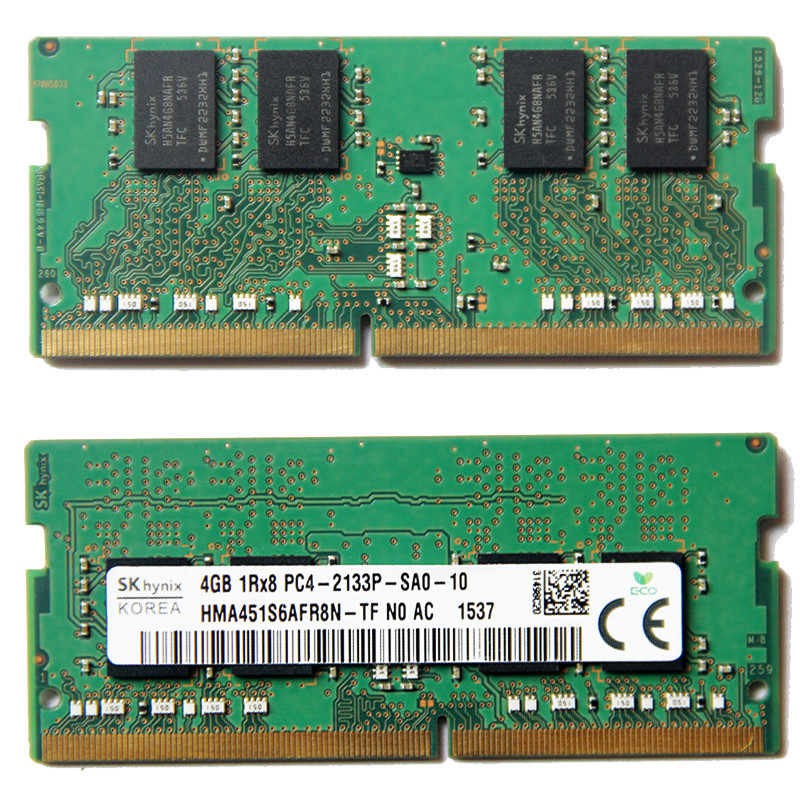 SK hynix DDR4 4GB 8GB 2133MHz RAM 1Rx8 PC4  2133P  12V Laptop memory SOMM Mini host