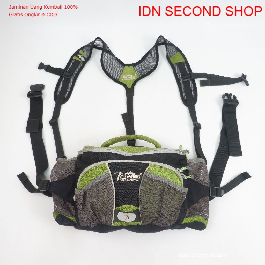 TIMBERLINE New Iceberger 10L Convertible Lumbar Pack / 2-in-1 Waist Bag & Mini Backpack - Preloved